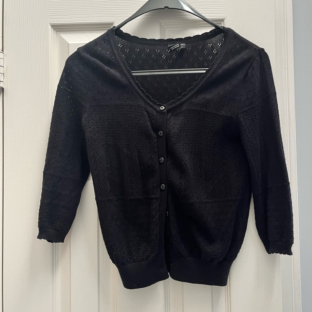Button Up Knit Cardigan